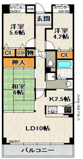 【間取り】