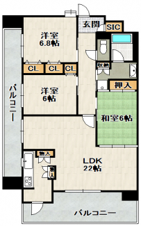 【間取り】