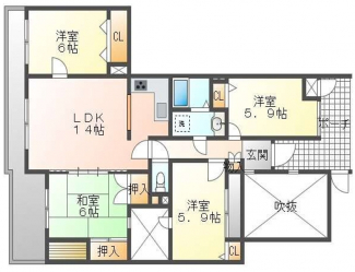 【間取り】