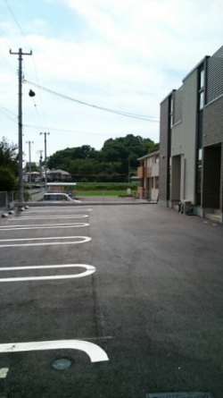 駐車場です