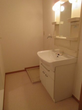 コンパクトで使いやすい洗面所