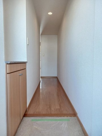シンプルで使いやすい玄関です