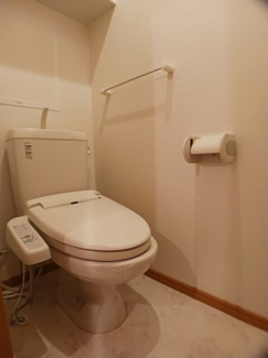 シンプルで使いやすいトイレです