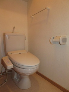 トイレもきれいです