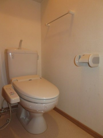 トイレもきれいです