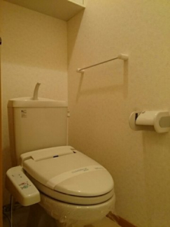 トイレもきれいです