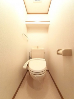 清潔感のあるトイレです