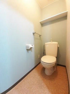 トイレもきれいです