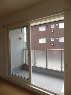 バルコニー付きです