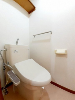落ち着いたトイレです