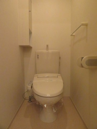 トイレもきれいです