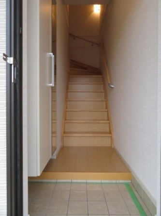 きれいな玄関です