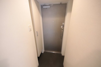 落ち着いた玄関です