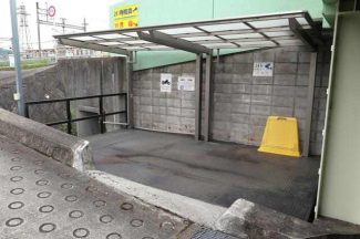 契約者専用バイク置場