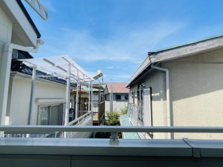 ベランダからの景色