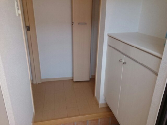 きれいな玄関です