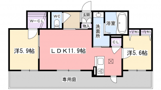 全室南向きの間取りです！