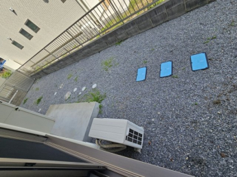 ゆったりとした専用庭があります