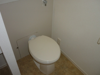 シンプルで使いやすいトイレです