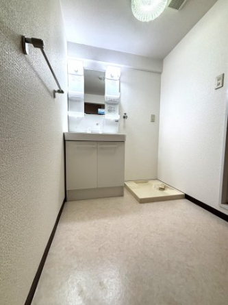 シャンプードレッサーと洗濯パン
