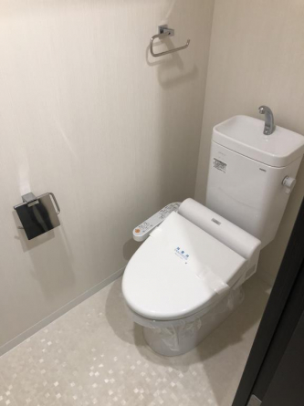 トイレもきれいです