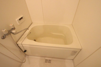 コンパクトで使いやすいお風呂です