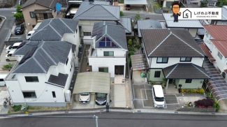 上空からの写真です。