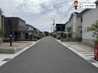 前面道路です。