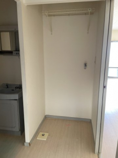 室内洗濯機置き場