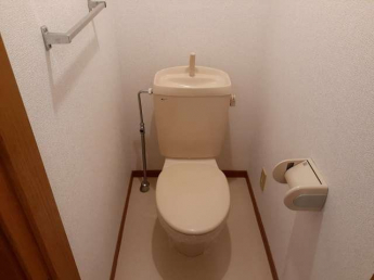 トイレもきれいです