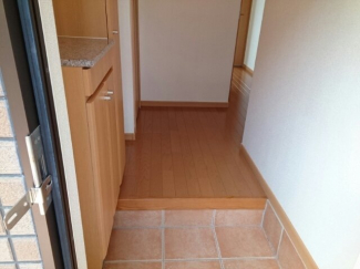 きれいな玄関です