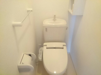 トイレもきれいです