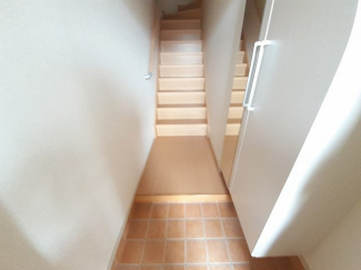 ゆったりとした玄関です