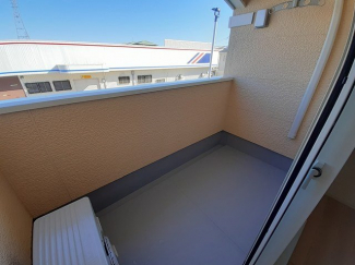 広々としたバルコニーです