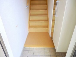 シンプルで使いやすい玄関です