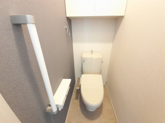 トイレもきれいです