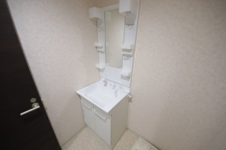 忙しい朝には欠かせない洗面所です