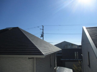 バルコニーから南方向