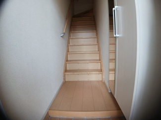 ゆったりとした玄関です