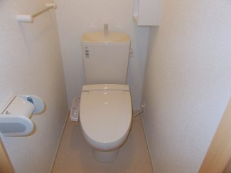 トイレもきれいです
