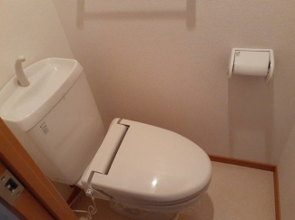 清潔感のあるトイレです