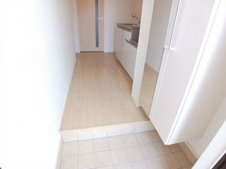 きれいな玄関です