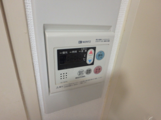 温度調節が簡単な給湯リモコン