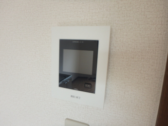 来客者の確認ができるバルコニー