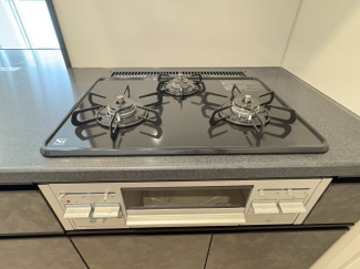 コンパクトなキッチンで掃除もラクラク