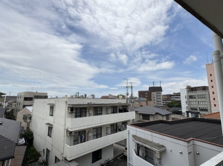 バルコニーからの景色です