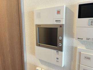 モニター付きインターホンです