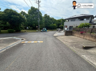 前面道路の写真です。