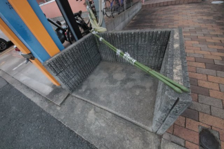 駐車場に車を止められます