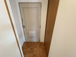 ゆったりとした玄関です